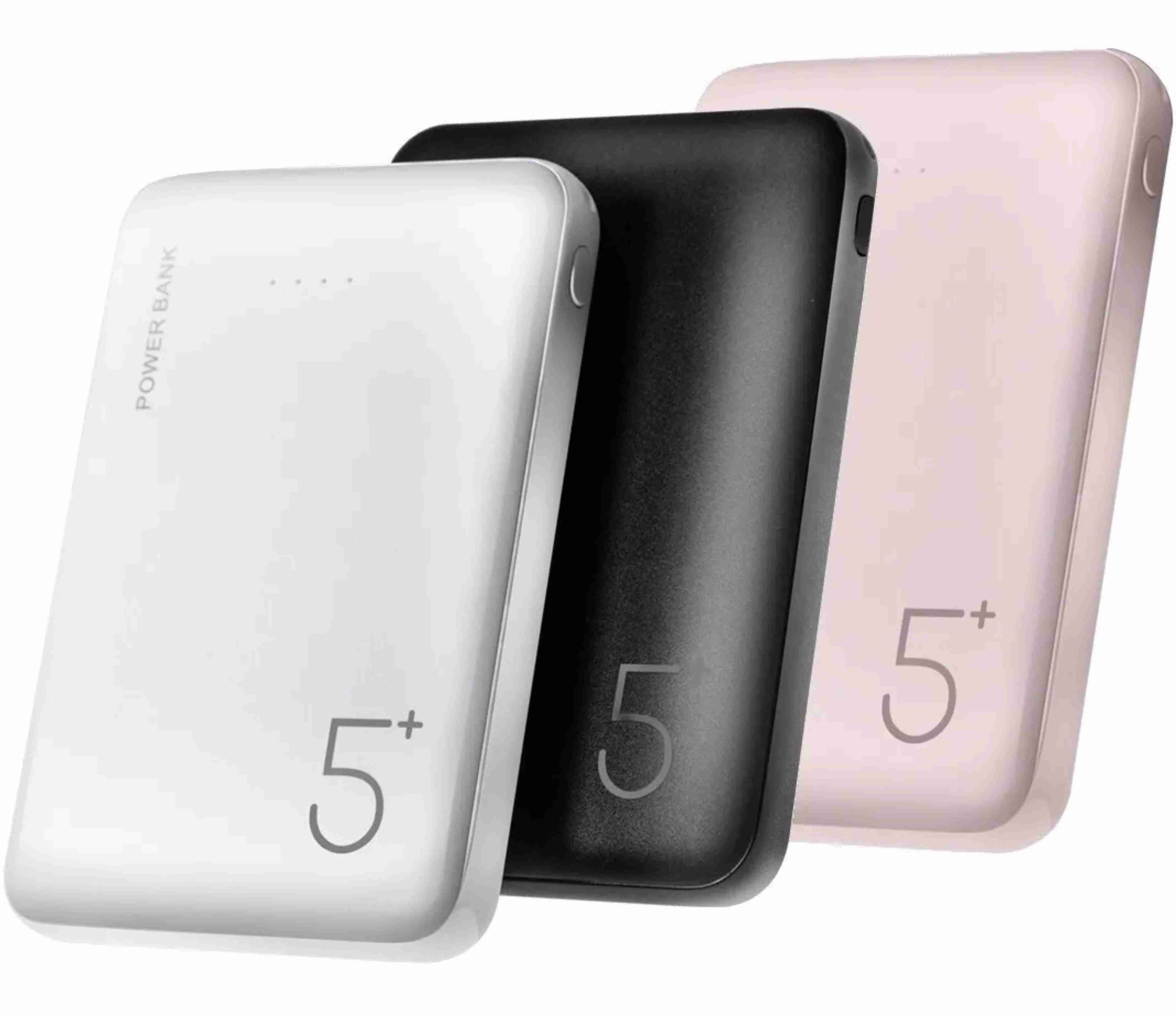 CARGADOR PORTABLE  5.000 MAH PBS-D5000RS D5 5 ROSA SOUL  POWER BANKS -