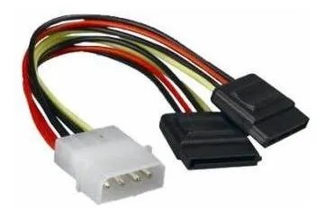 CABLE DOBLE SATA PODER - SATA POWER - NM-C07 NETMAK - ADAPTADOR08843