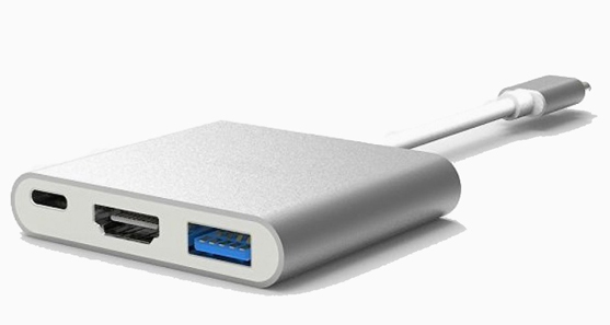 ADAPTADOR NM-TYPE TIPO C (
M) A HEMBRAS HDMI+USB3.0+TIPO C - ADAPTADOR08849