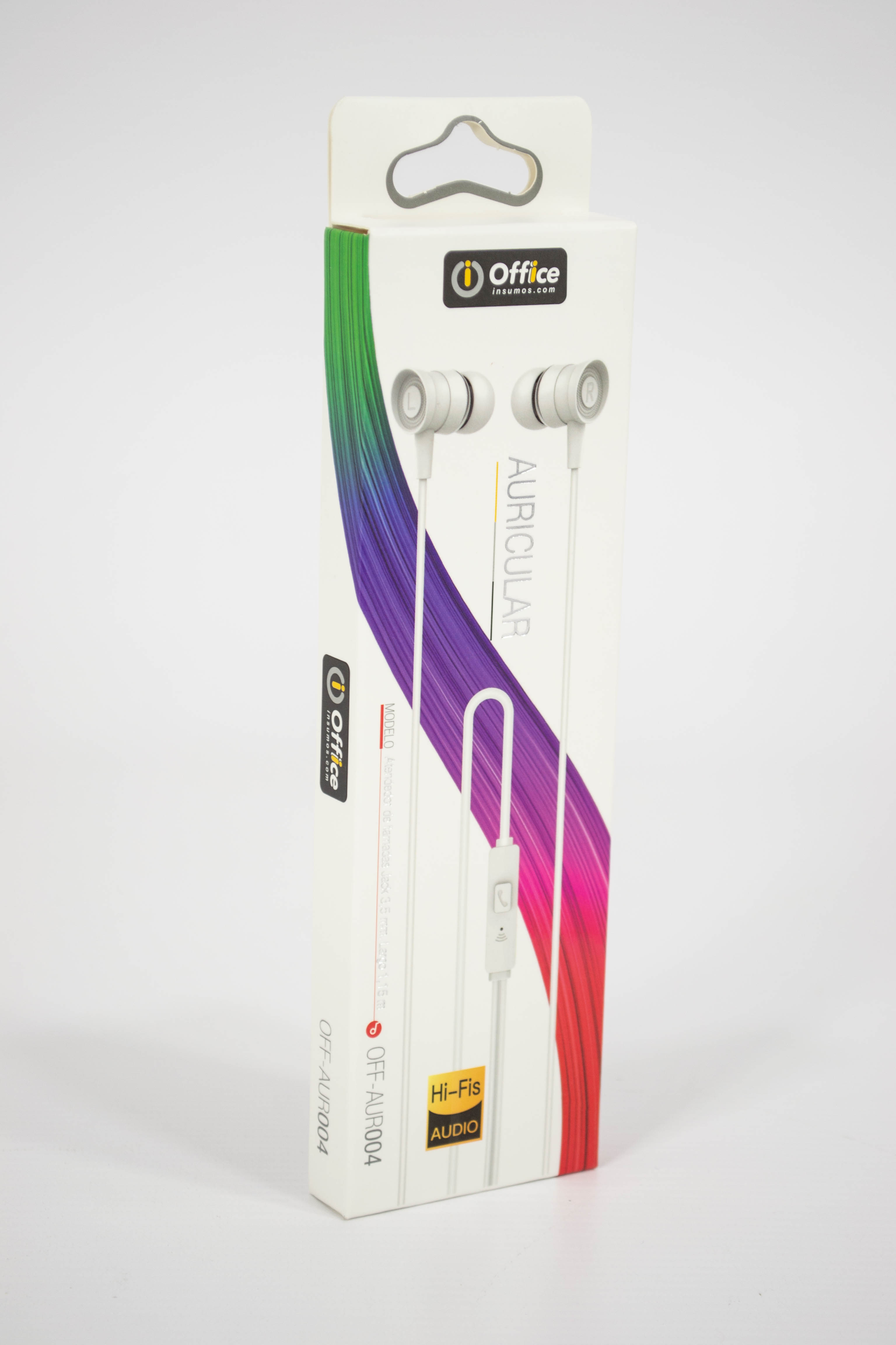 AURICULAR IN EAR OFFICE OFF-AUR004 BLANCO MANOS LIBRES - AURICULAR08851