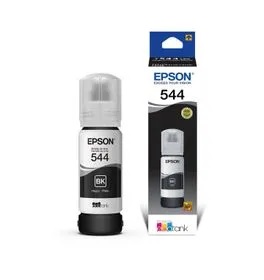 TINTA EPSON T544 NEGRO BOTELLA 65ML 4500 COPIAS - T544120-AL - L5190 / L3110/ L3150/ L3210/ L3250 - T544N-O