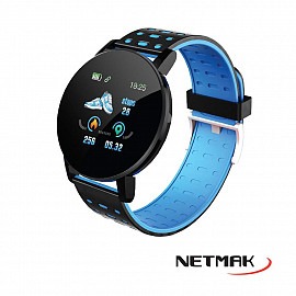 RELOJ SMART BAND BT 4.0 AZUL NM-PRO-B - RELOJ08904