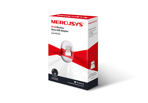 PLACA DE RED USB WIFI MW150US NANO MERCUSYS 150MBPS (0325)  WIRELESS  - TP-LINK - PLACA08909