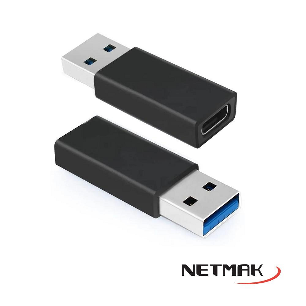 ADAPTADOR USB 2.0 MACHO A TIPO C HEMBRA NM-UC
NETMAK - ADAPTADOR08920