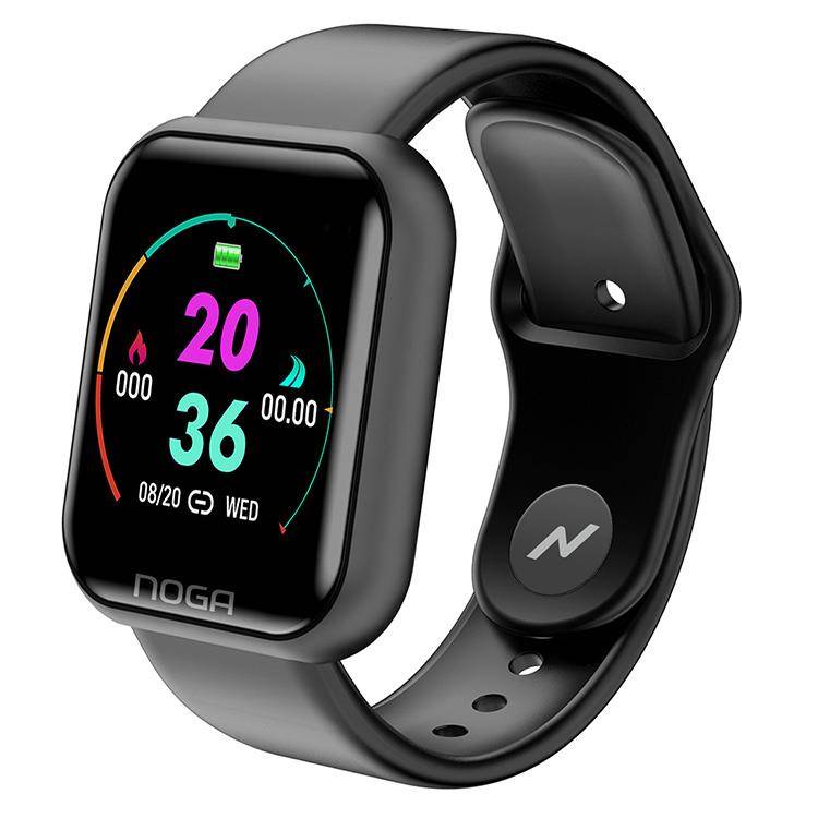 RELOJ SMART BAND BT NG-SW04 NEGRO PULSERA FITNESS - NOGANET - RELOJ08926