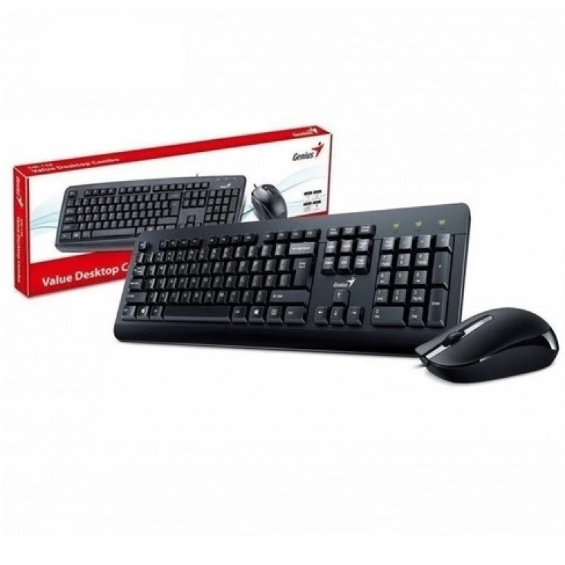 TECLADO + MOUSE USB KM-170 GENIUS 
31330006402 - TECLADO08948