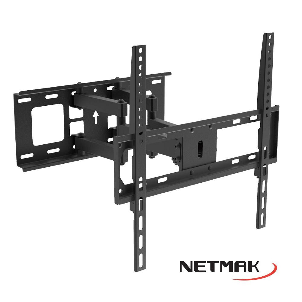 SOPORTE MONITOR/TV DE 23 A 75 NM-ST13 DOBLE BRAZO NETMAK - SOPORTE09003