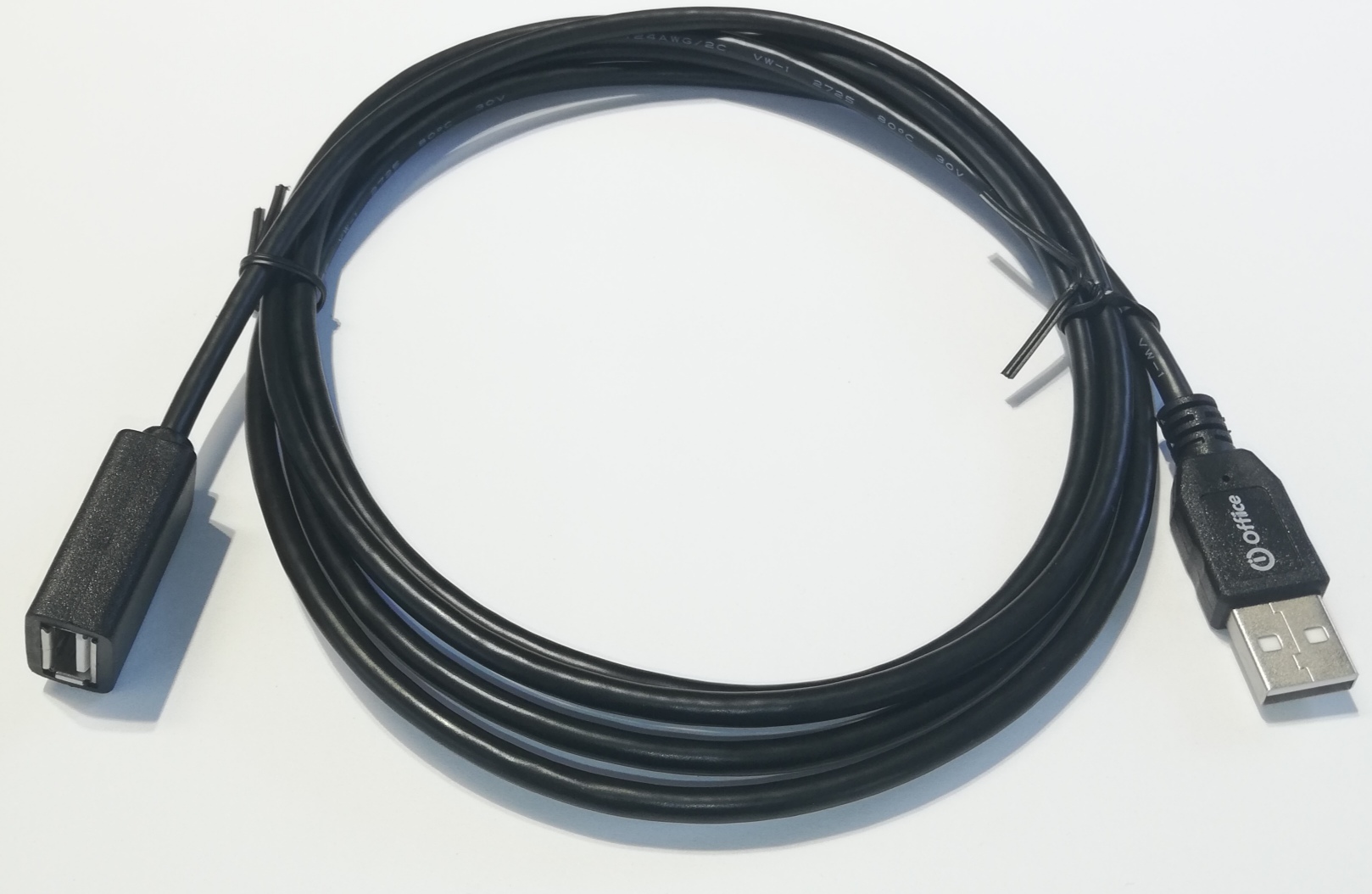 CABLE EXT DE USB 2.0 ( 2.0 MTS) USB A/A OFF-CAB052 OFFICE - CABLE09023