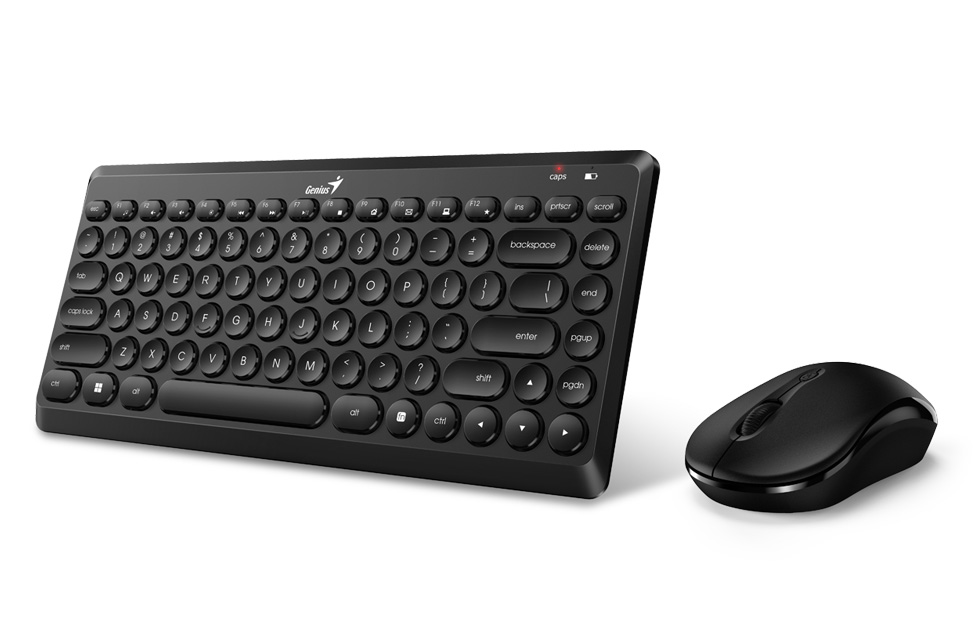 TECLADO + MOUSE WIRELESS LUXEMATE Q8000 GENIUS - TECLADO09041