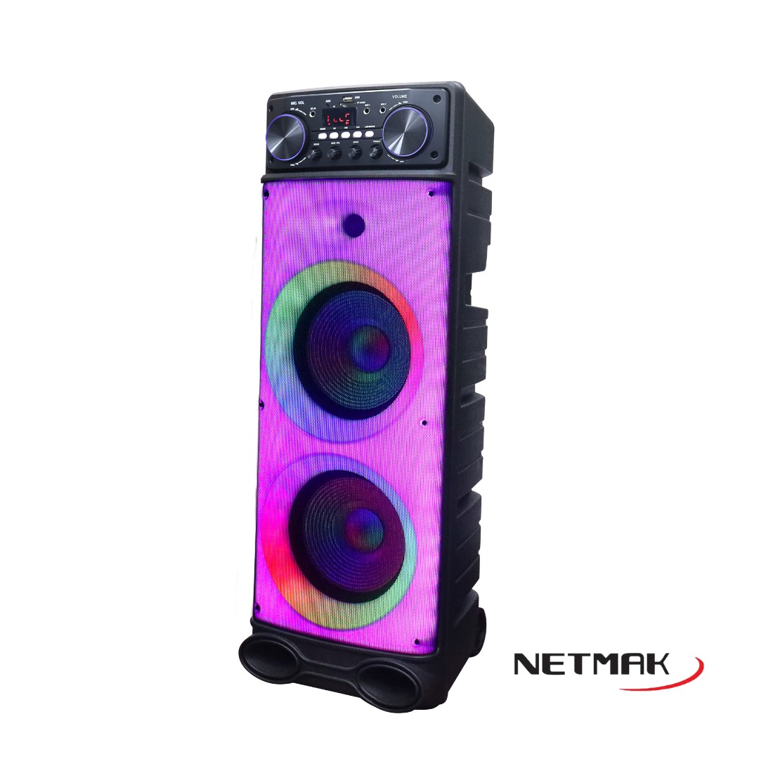 PARLANTES AUDIO BT ALIM BATERIA NM-FANTASY TORRE 2X10 + 1 NETMAK - PARLANTE09083