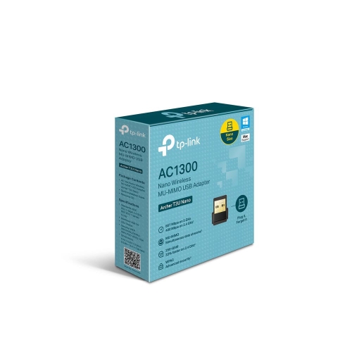 PLACA DE RED USB WIFI (ARCHER T3U NANO) MU-MIMO AC1300 MINI WIRELESS - TP-LINK 2667 - PLACA09087