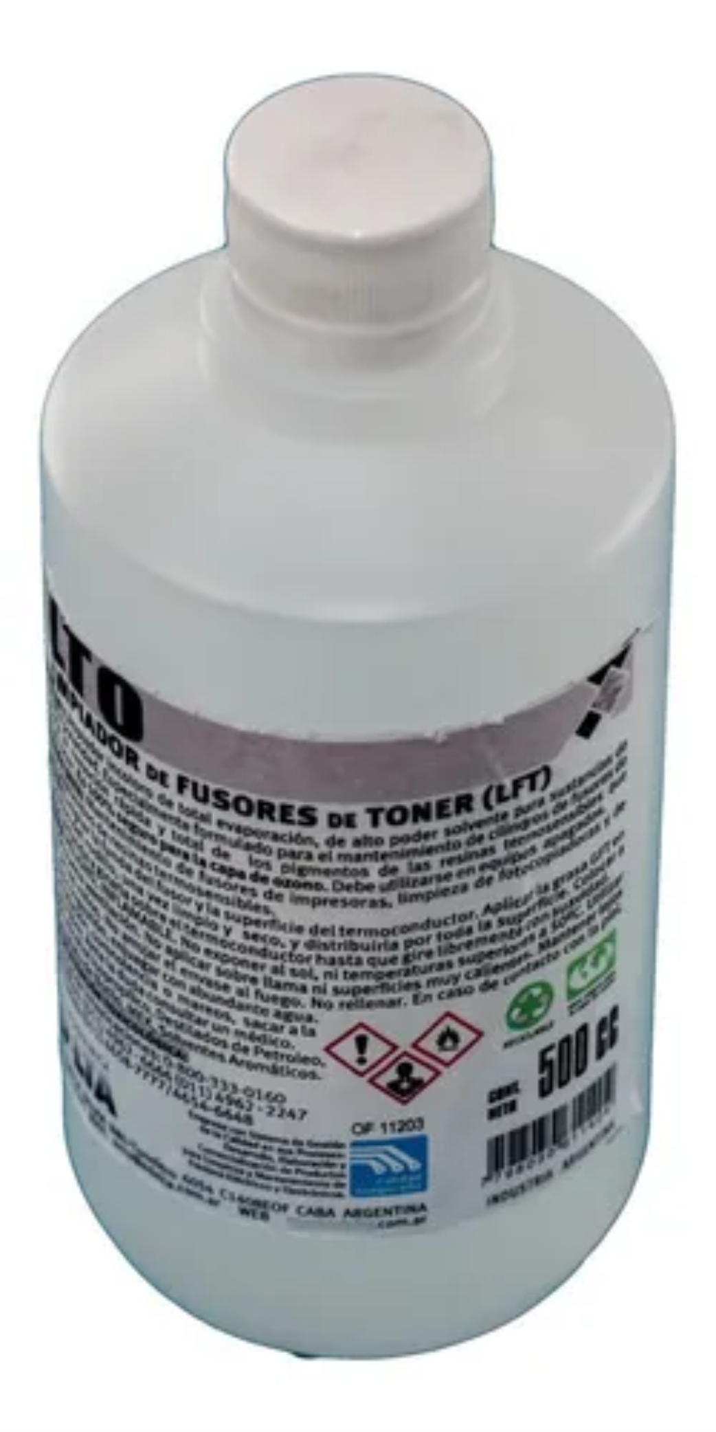 LIMPIA LIMPIADOR FUSOR DE TONER DELTA 500CC  - LTO DELTA