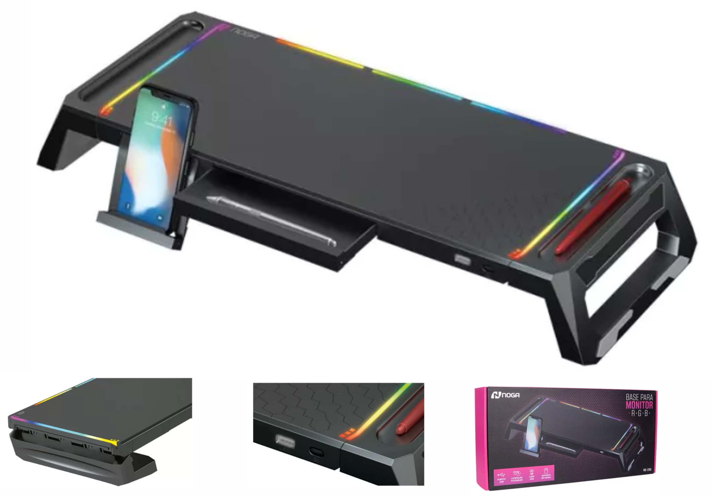 BASE PARA MONITOR RGB NG-ZA5 - NOGA NET