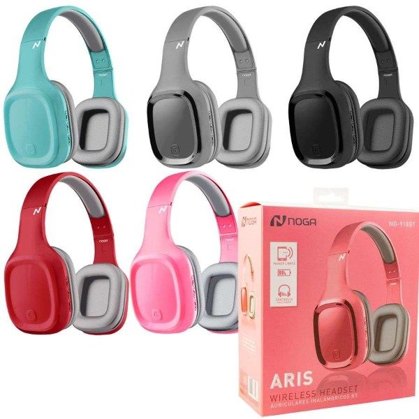 AURICULAR VINCHA BLUETOOTH NOGA NET NG-918BT BL BLANCO - AURICUALR09142