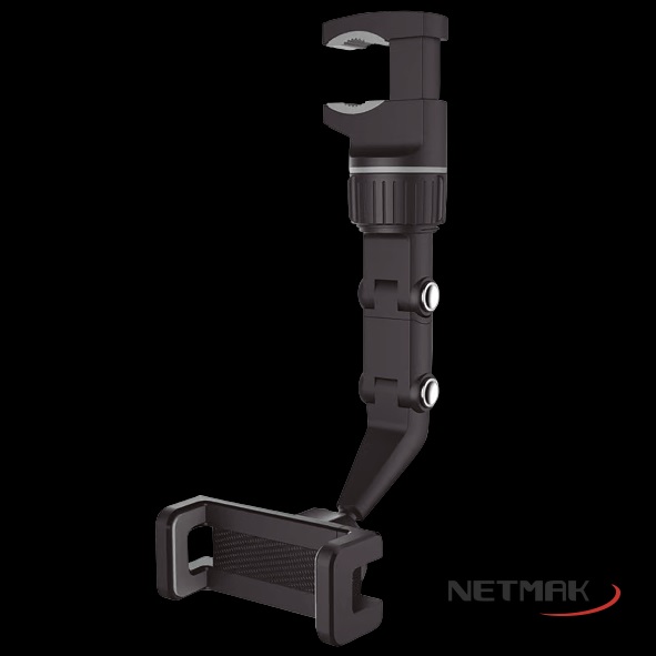 SOPORTE CELULAR/TABLET NM-HC24 CON BRAZO PARA RETROVISOR - SOPORTE09261