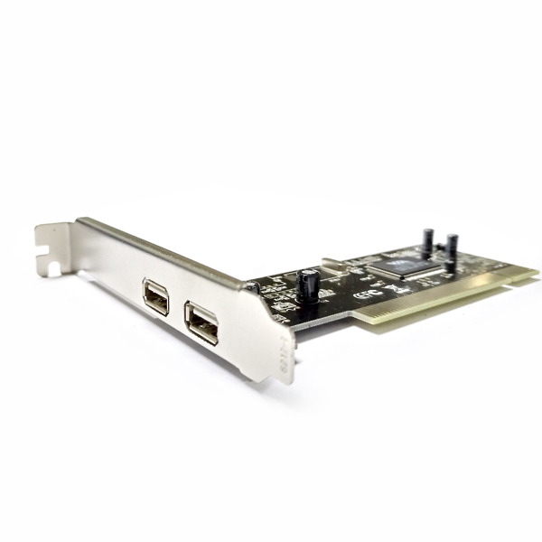 PLACA PCI USB X 2 PUERTOS 2.0  PLC102 - BKT