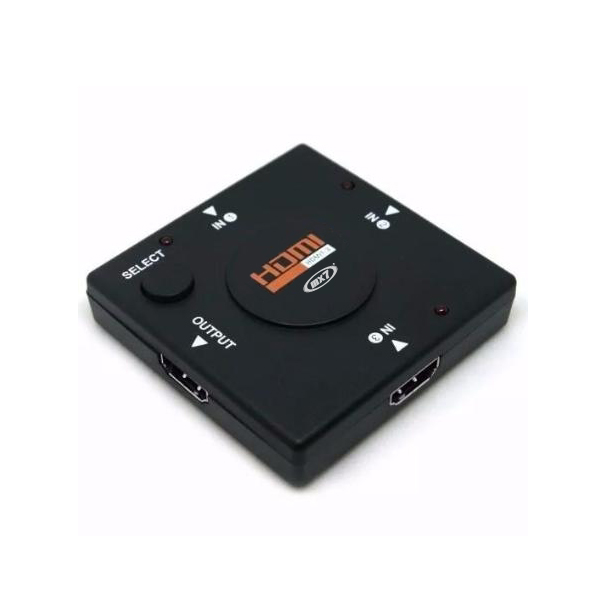 SWITCH HDMI 3 ENTRADAS SHDMI31 BKT - SWITCH09295