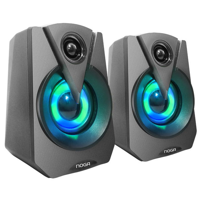 PARLANTES AUDIO PLUG ALIM USB NG-503P LED NOGA NET - PARLANTE09314