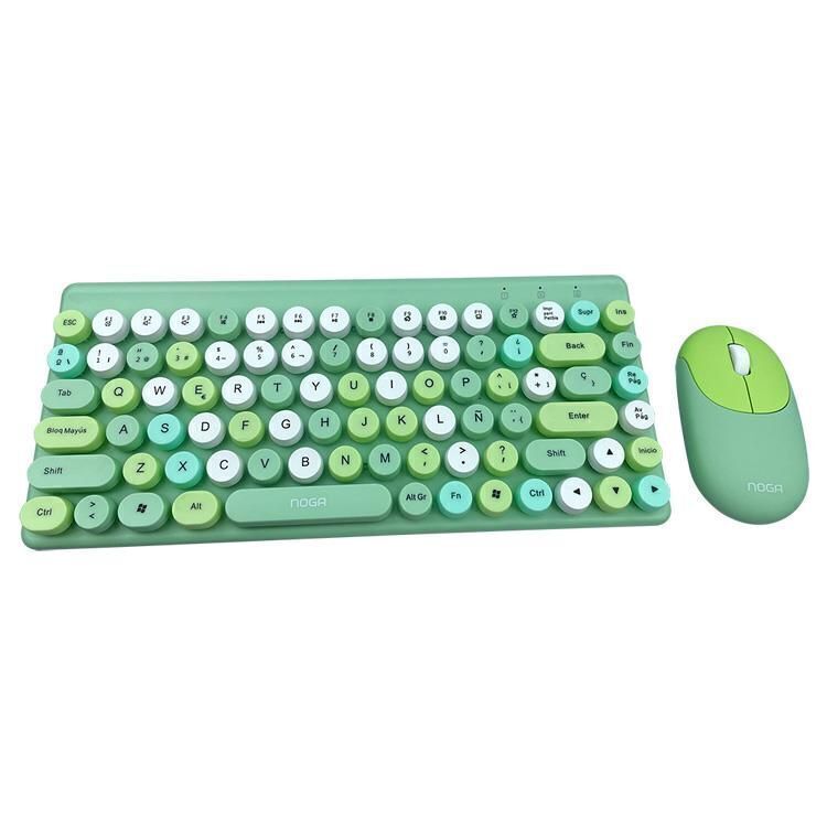 TECLADO + MOUSE WIRELESS S5700V  - NOGA NET