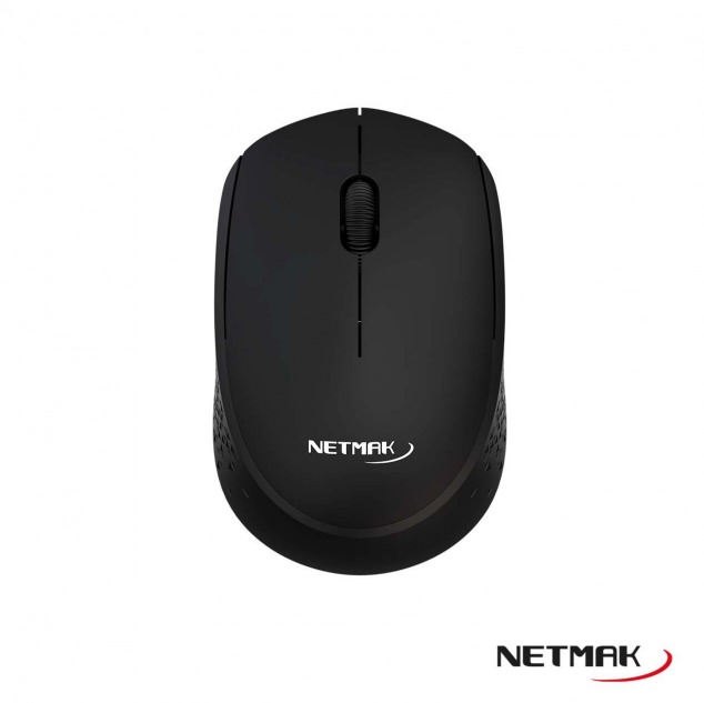 MOUSE USB WIRELES NM-M680 NEGRO 
NETMAK