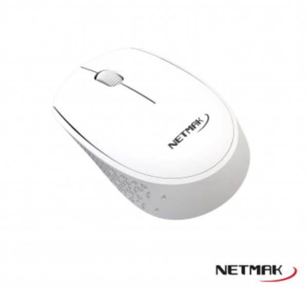 MOUSE USB WIRELES NM-M680-W BLANCO
NETMAK