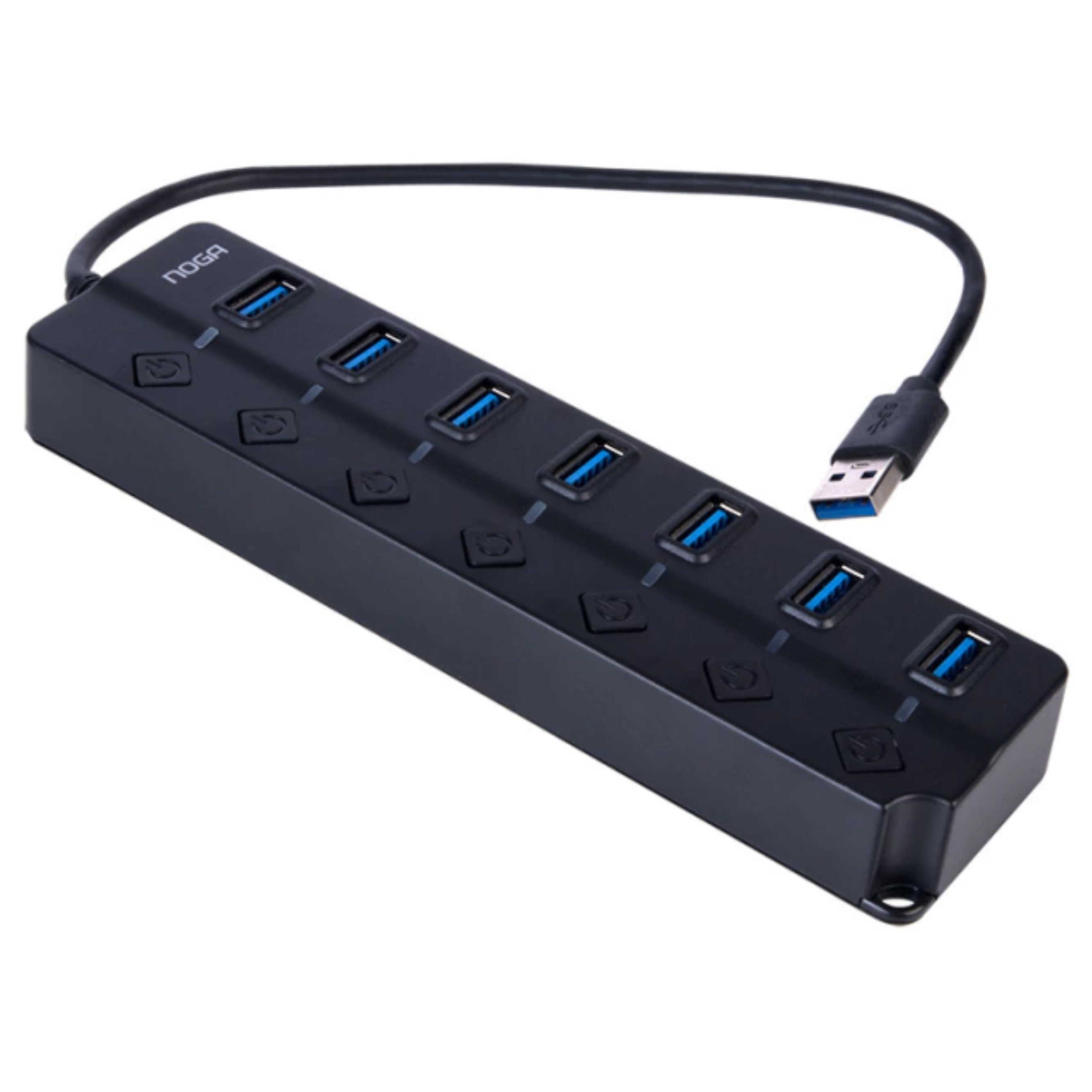HUB ADAPTADOR USB 3.0 7 EN 1  NGH-46  - NOGA NET