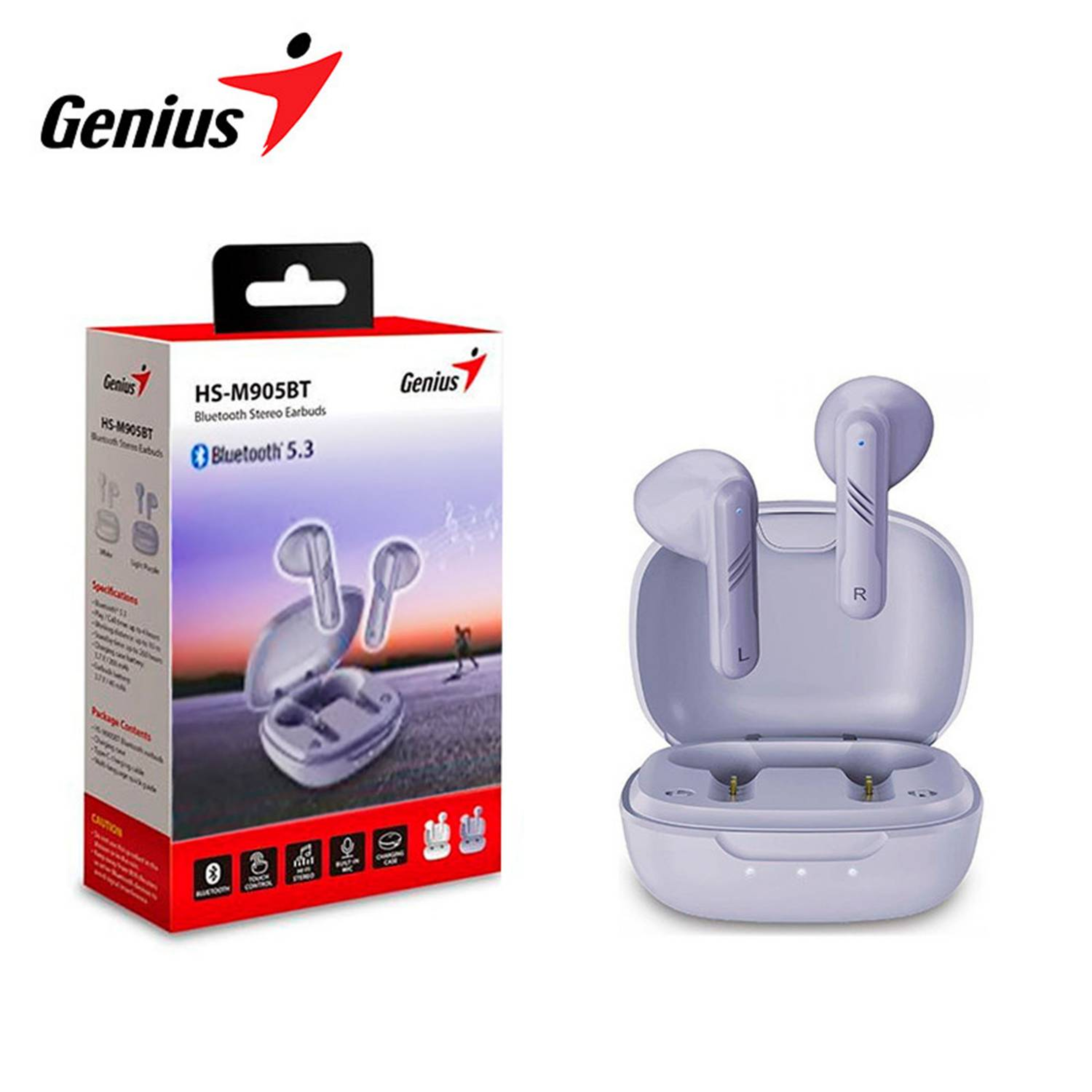 AURICULAR IN EAR BLUETOOTH GENIUS HS-M905BT BLANCO
31710025400