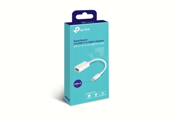 ADAPTADOR MH C/CABLE TIPO C A USB 3.0 UC400 SUPER RAPIDO - TP-LINK