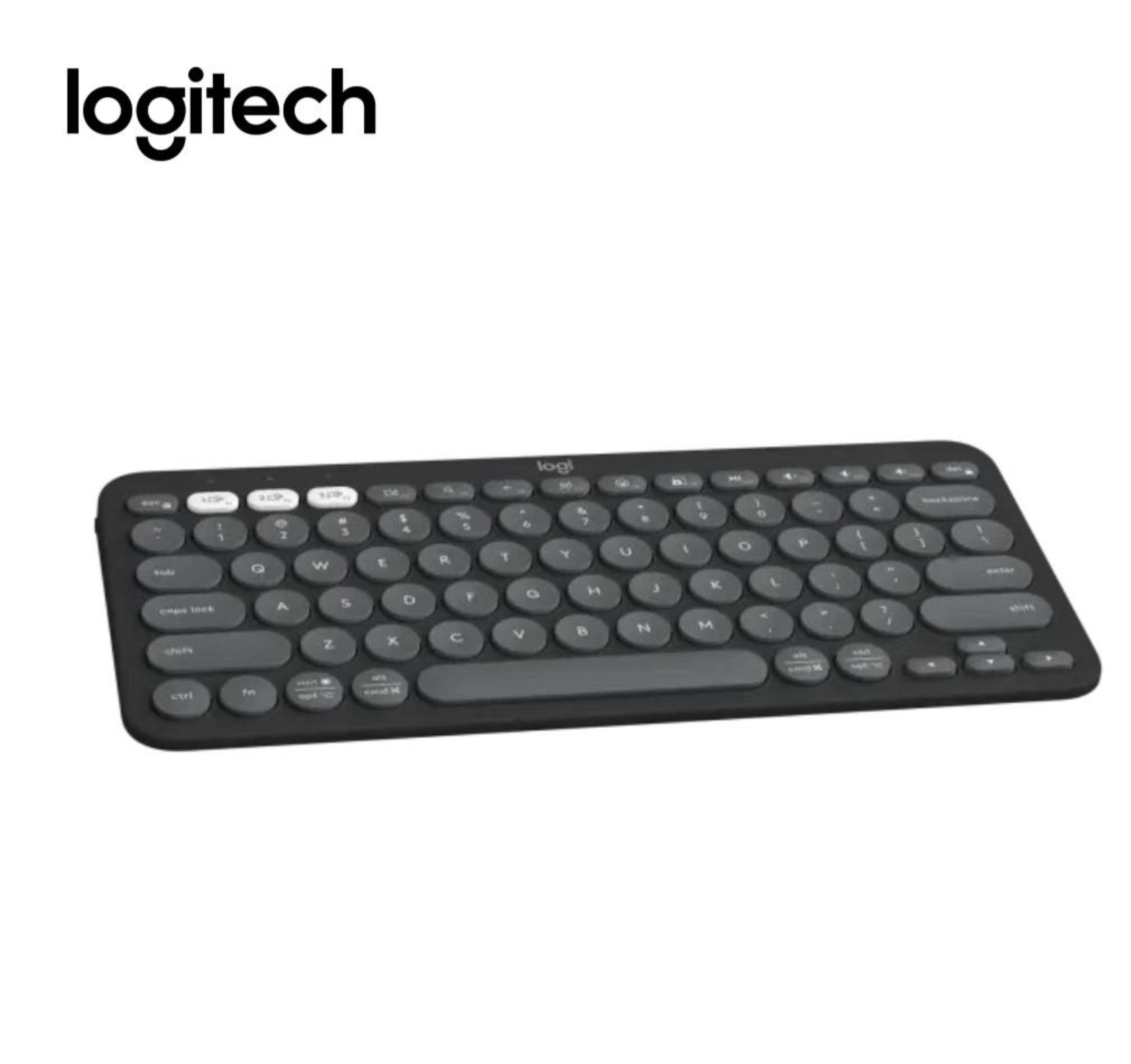 TECLADO BLUETOOTH K380S GRAFITO PEBBLE BLUETOOTH/WIRELESS - 920-011783 LOGITECH - TECALDO09451