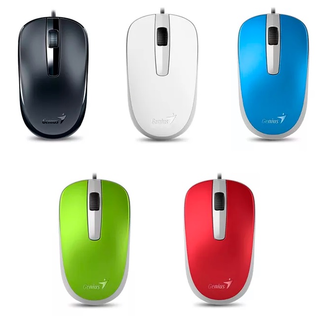 MOUSE USB DX-120 AZUL GENIUS 31010105103 - MOUSE09460