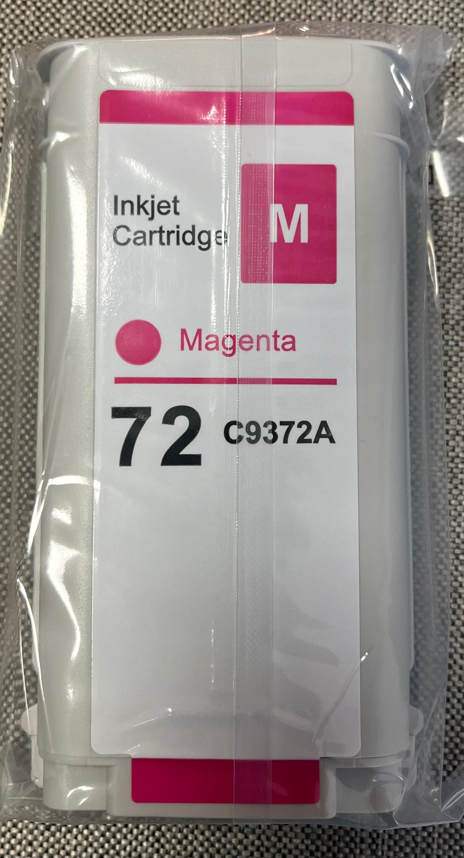 CART ALTER HP C9372A (#72XL) MAGENTA 130ML OFFICE ALTERNATIVO - PARA IMPRESORA HP DESIGNJET DE LA SERIE T610, T620, T770, T1100, T1200, T2300 EMFP, HP T790, T1300 - 72M-A