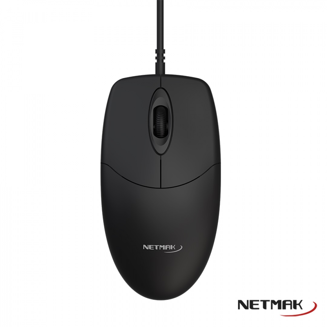 MOUSE USB NM-M630 NEGRO 
NETMAK