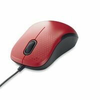 MOUSE TIPO C #70758 SILENT WIRED OPTICAL RED VERBATIM - MOUSE09558