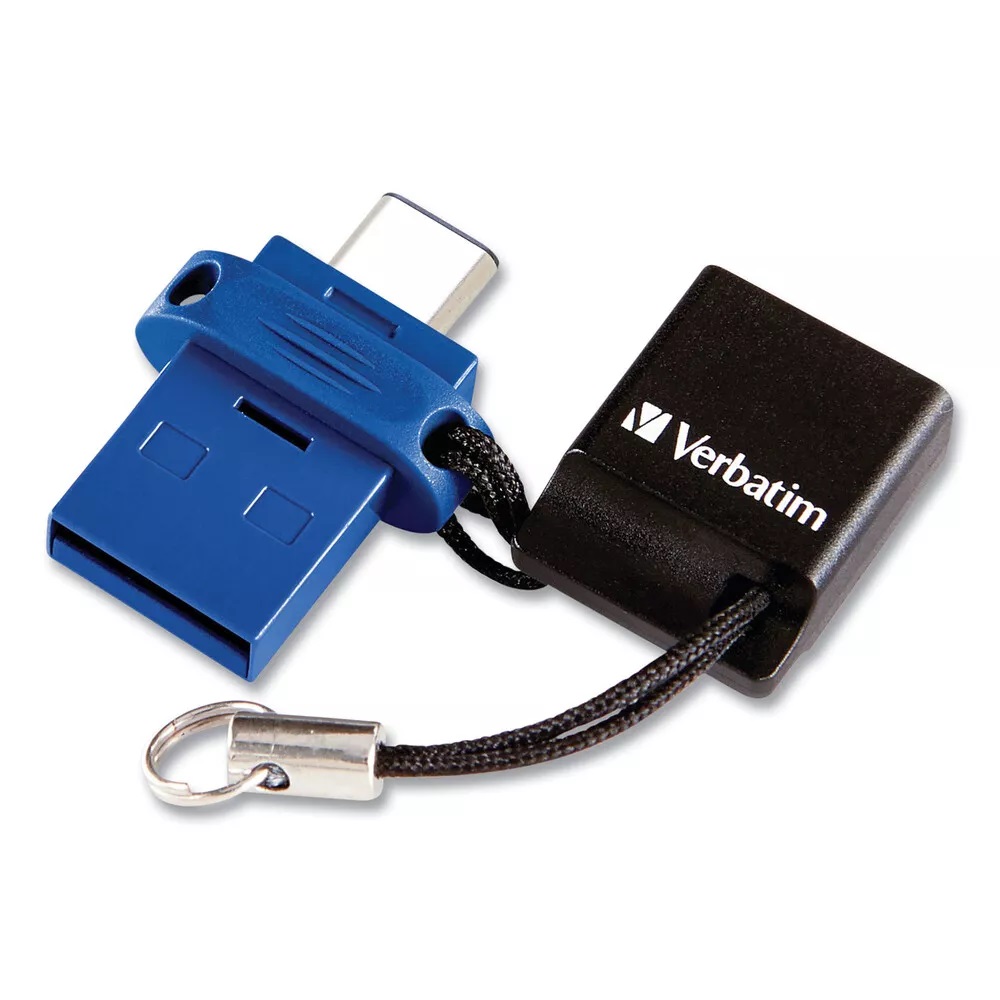 PEN DRIVE 32 GB USB-C DOBLE USB 99154 VERBATIM 70979 - PEN09577