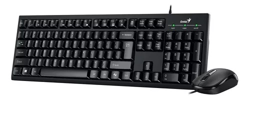 TECLADO + MOUSE USB  KM-100SE GENIUS 
31330009401 - TECLADO09645