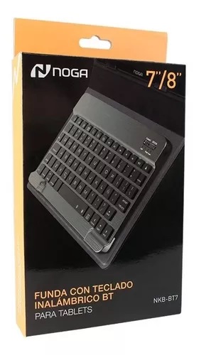 TECLADO WIRELESS BT PARA TABLET NKB-BT7 BLUETOOTH - NOGANET - TECLADO09679