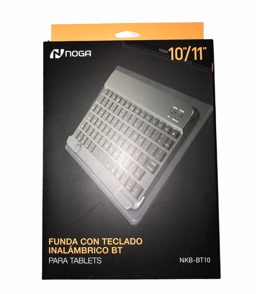 TECLADO WIRELESS BT PARA TABLET NKB-BT10 BLUETOOTH - NOGANET - TECLADO09680