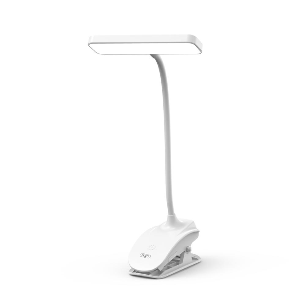 LAMPARA RECARGABLE CON CLIP PARA MESA DE NOCHE 800MAH OZ06 B XO - 09747