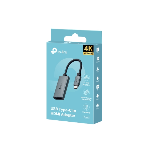 ADAPTADOR DE VIDEO TIPO C A HDMI H UA520C HASTA 4K / 60 HZ TP-LINK
6919 - ADAPTADOR10045