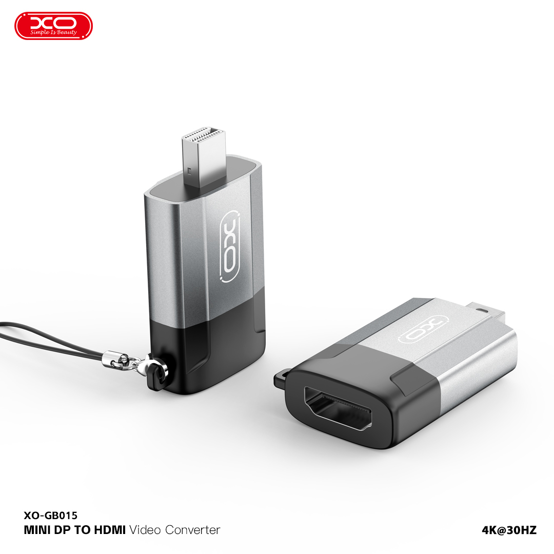 ADAPTADOR DE VIDEO MINI DP M A HDMI H XO-GB015