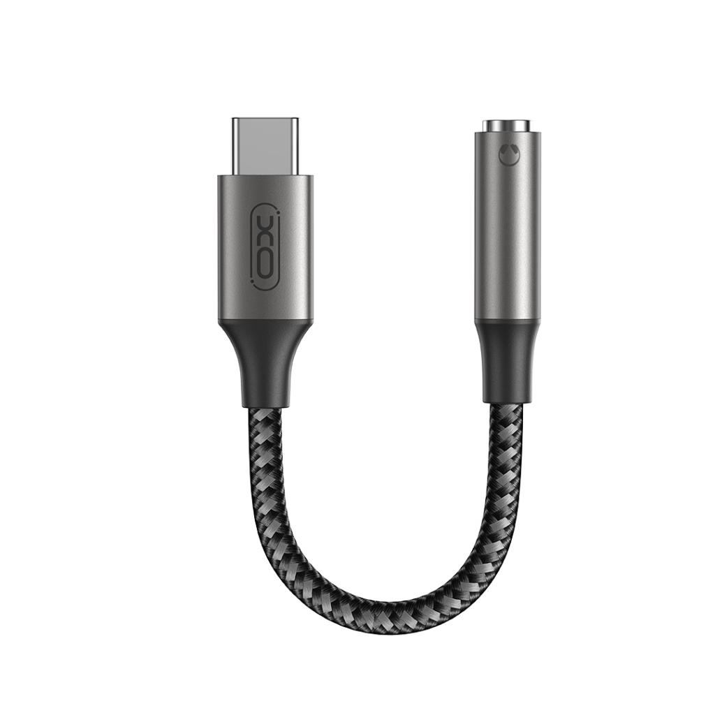 ADAPTADOR DE AUDIO TIPO C A PLUG H XO-NB-R257C PLUG 3.5MM