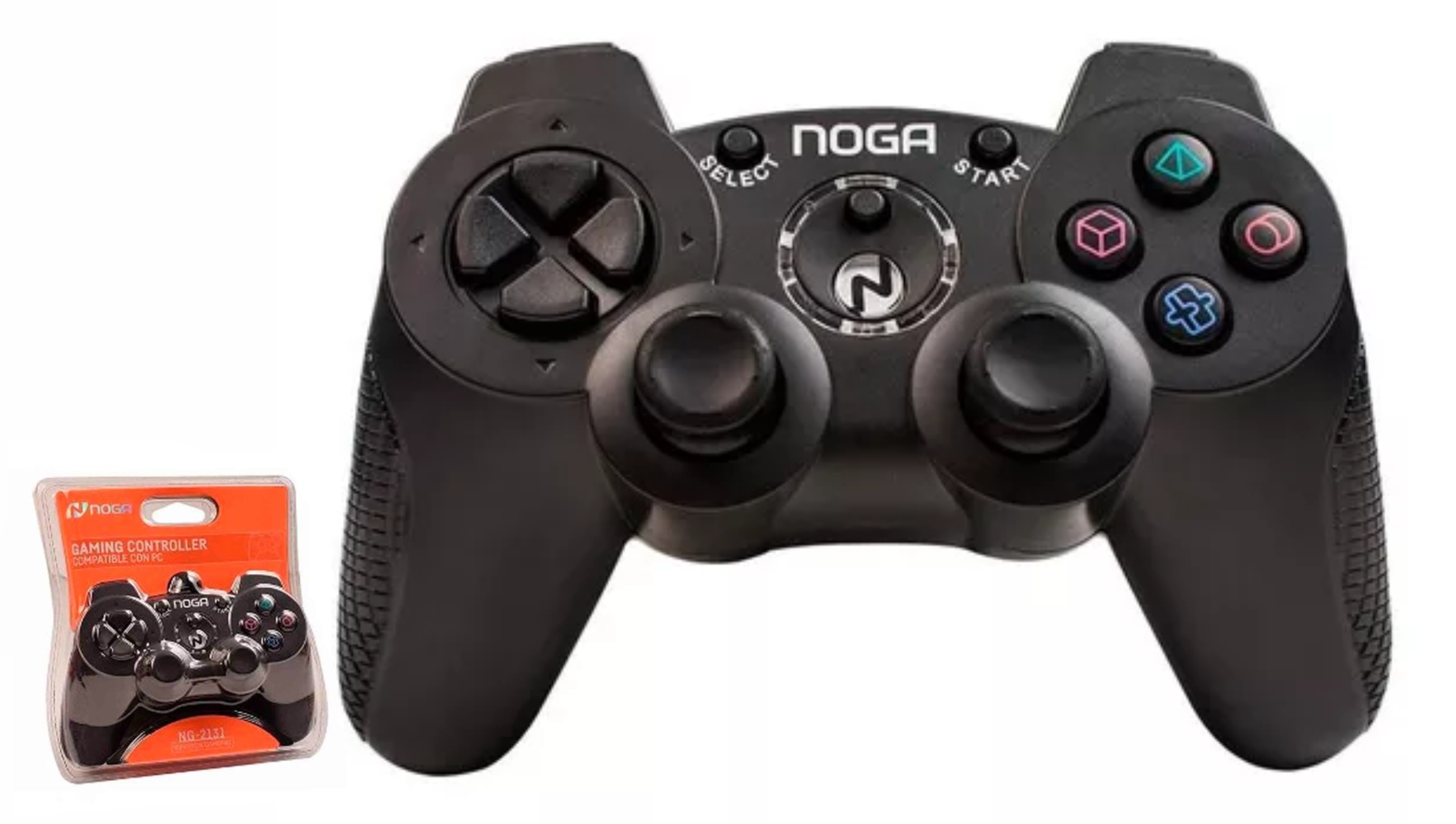JOYSTICK GAMEPAD USB ANALOGICO PC- NG-2131X CAJA DETERIORADO  - NOGA NET