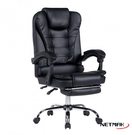 SILLON EJECUTIVO ERGONOMICO C/APOYA PIE NM-CONFORT - SILLA10120