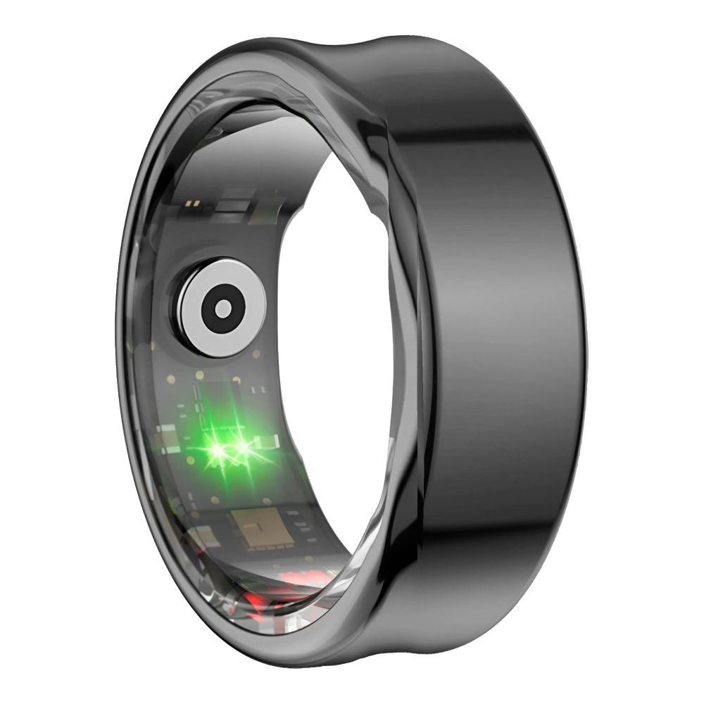 ANILLO INTELIGENTE XO - RS01 NEGRO TALLA 10 (1.99 CM)