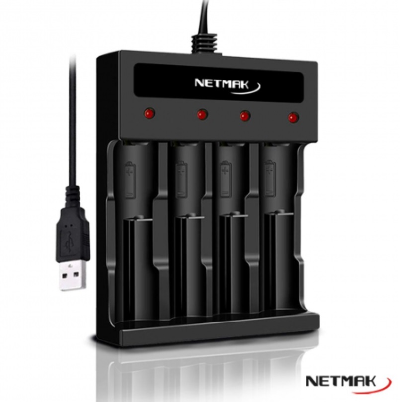 CARGADOR DE 4 PILAS AA Y AAA NM-CH5 - 10248