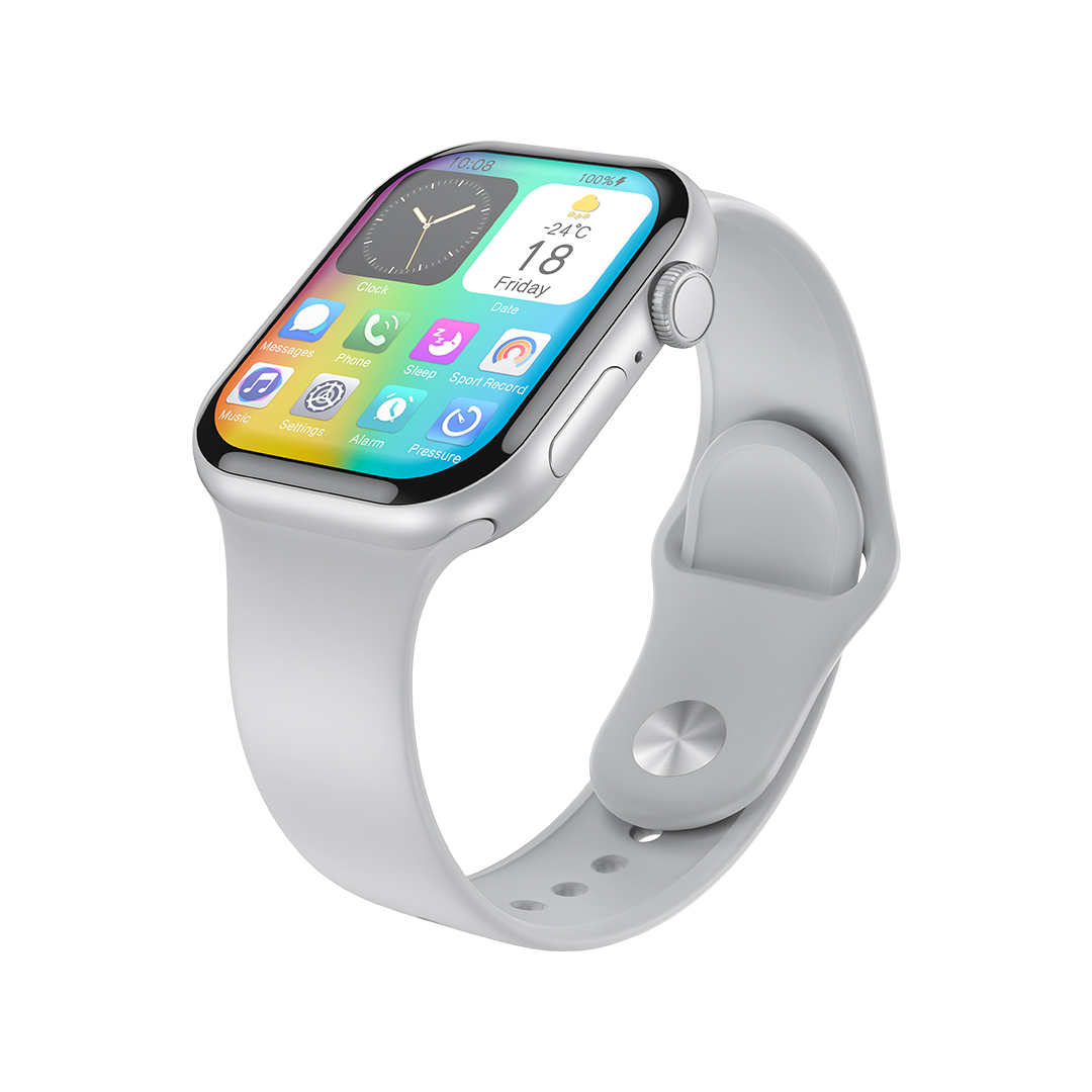 RELOJ SMART BAND XO-W10 PRO SILVER AMOLED DEPORTIVO LLAMADAS