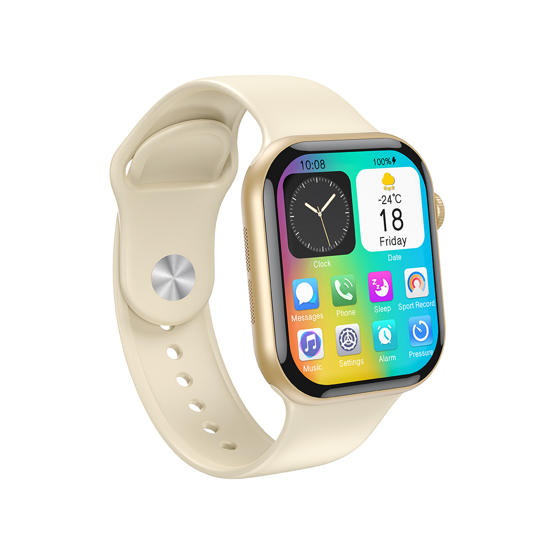 RELOJ SMART BAND XO-W10 PRO GOLD AMOLED DEPORTIVO LLAMADAS