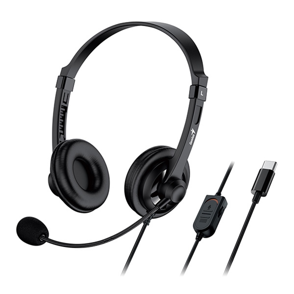 AURICULAR VINCHA USB 2.0 GENIUS HS-220U USBC C/MIC
31710032401