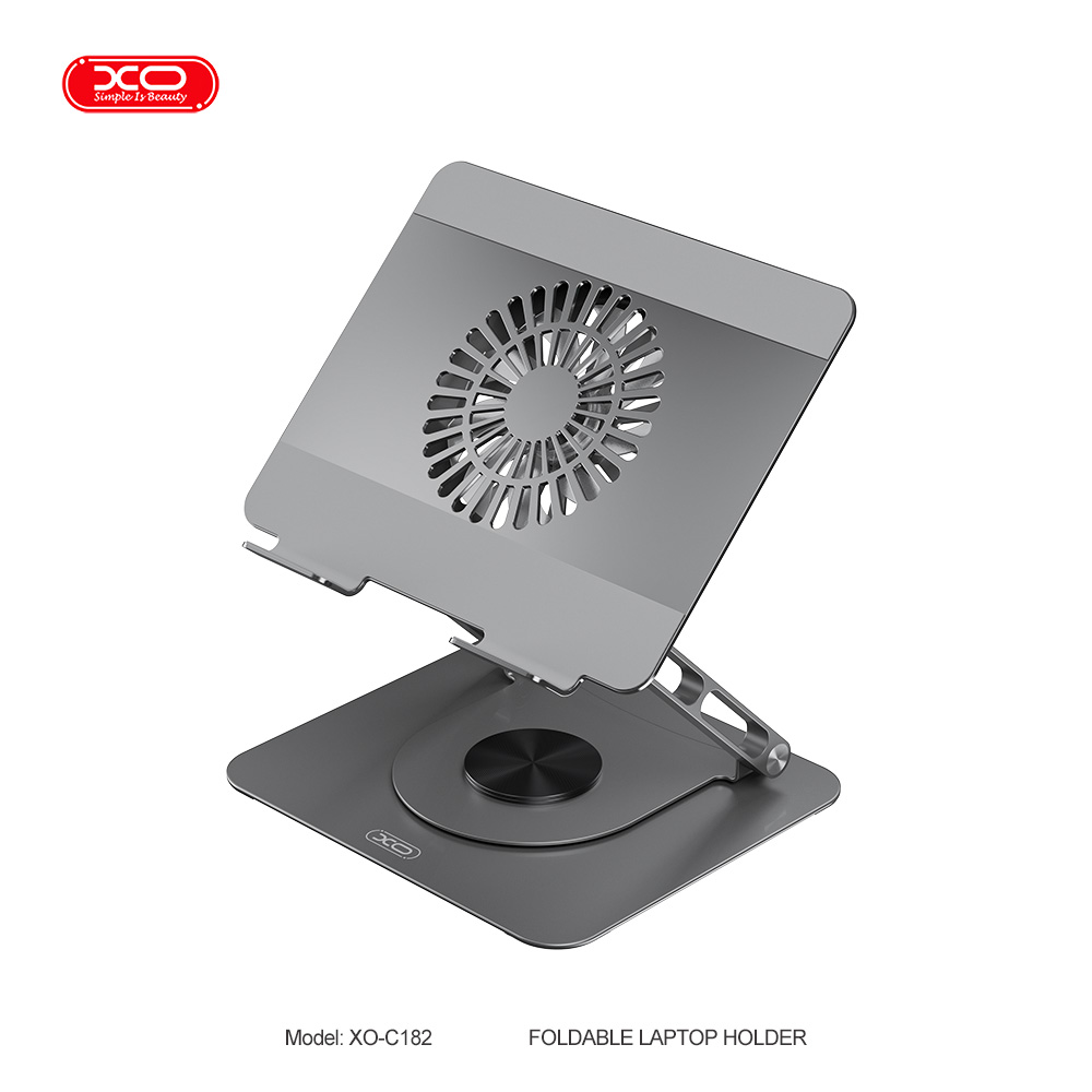 BASE PARA NOTEBOOK DE METAL XO-C182 CON COOLER LUZ AZUL