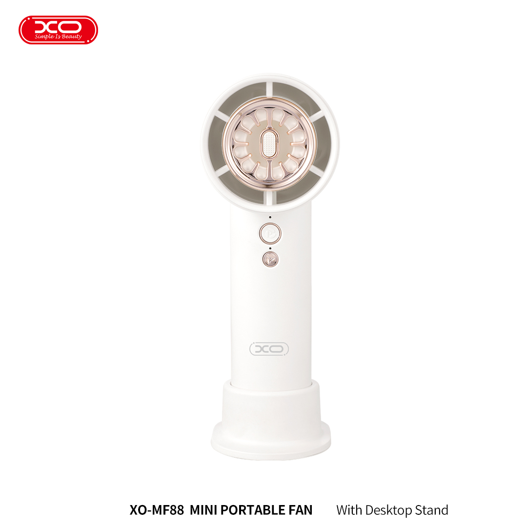 VENTILADOR PORTATIL DE MANO XO-MF88 BLANCO 3000MAH